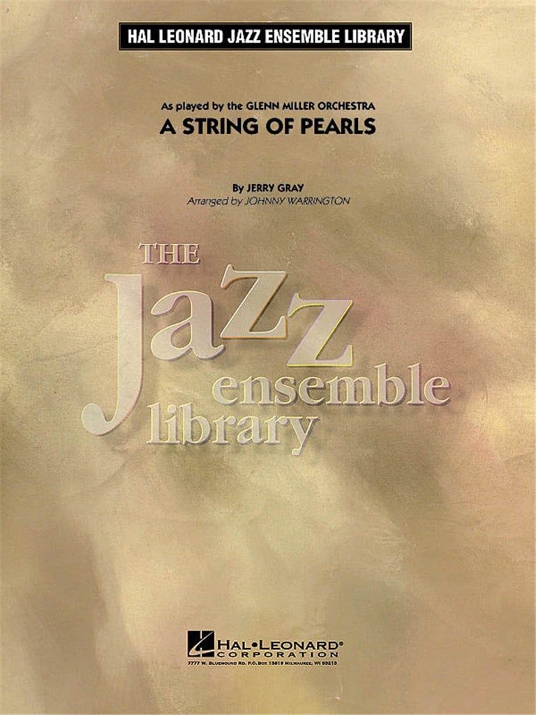 String Of Pearls, A - For Stage Band